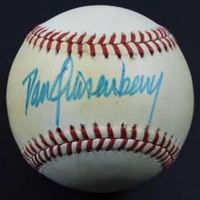 DAN QUISENBERRY SIGNED BASEBALL