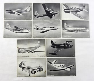 (10) 1955 PENNY ARCADE MILITARY AIRCRAFT