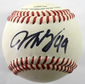 VANCE WORLEY AUTOGRAPH BASEBALL