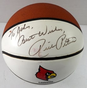 (1) RICK PITINO AUTOGRAPHED BASKETBALL