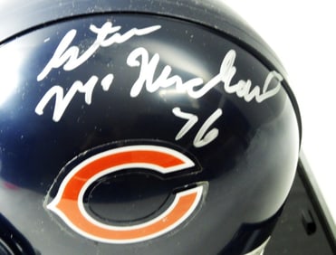 STEVE McMICHAEL SIGNED MINI HELMET