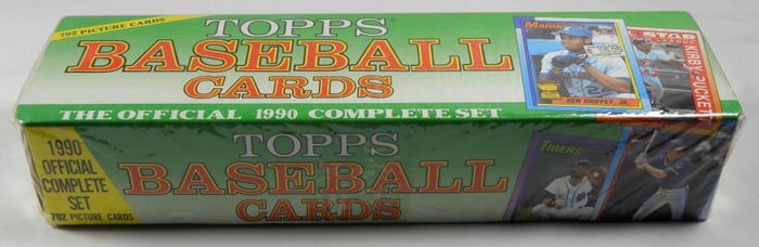 1990 TOPPS BASEBALL FACTORY SEALED SET