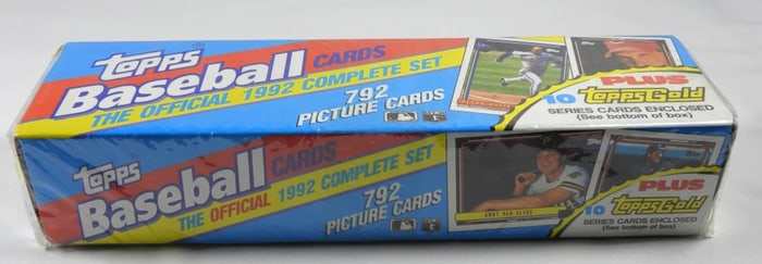 1992 TOPPS BASEBALL FACTORY SEALED SET