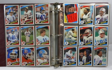 1984 TOPPS FOOTBALL SET without MARINO R