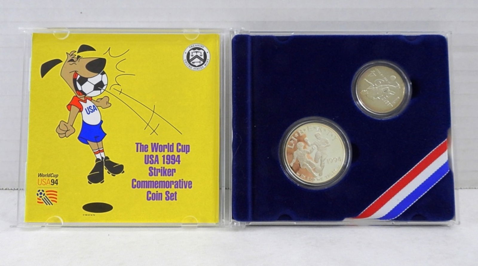1994 WORLD CUP USA COIN SET (1 of 3)