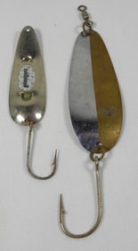 (2) VINTAGE FISHING LURES - L.G. JOHNSON