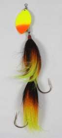 11" LONG FISHING LURE w/TWO HOOKS