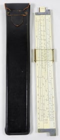 KEUFFEL & ESSER SLIDE RULE 456982 w/CASE