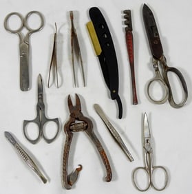 CUTTING TOOLS, GLASS CUTTER, SCISSORS