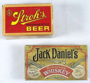JACK DANIELS WHISKEY TIN MATCH BOX