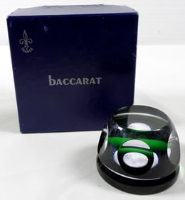BACCARA CRYSTAL CAMEO PAPERWEIGHT