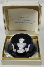 D'ALBRET THE PRINCE OF WALES PAPERWEIGHT