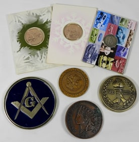 COMMEMORATIVE COINS - OVERSIZED