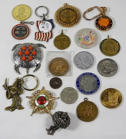 KEY CHAINS, MARINE COINS & MORE