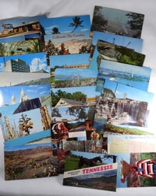 (30) VINTAGE POSTCARDS - VARIOUS TYPES