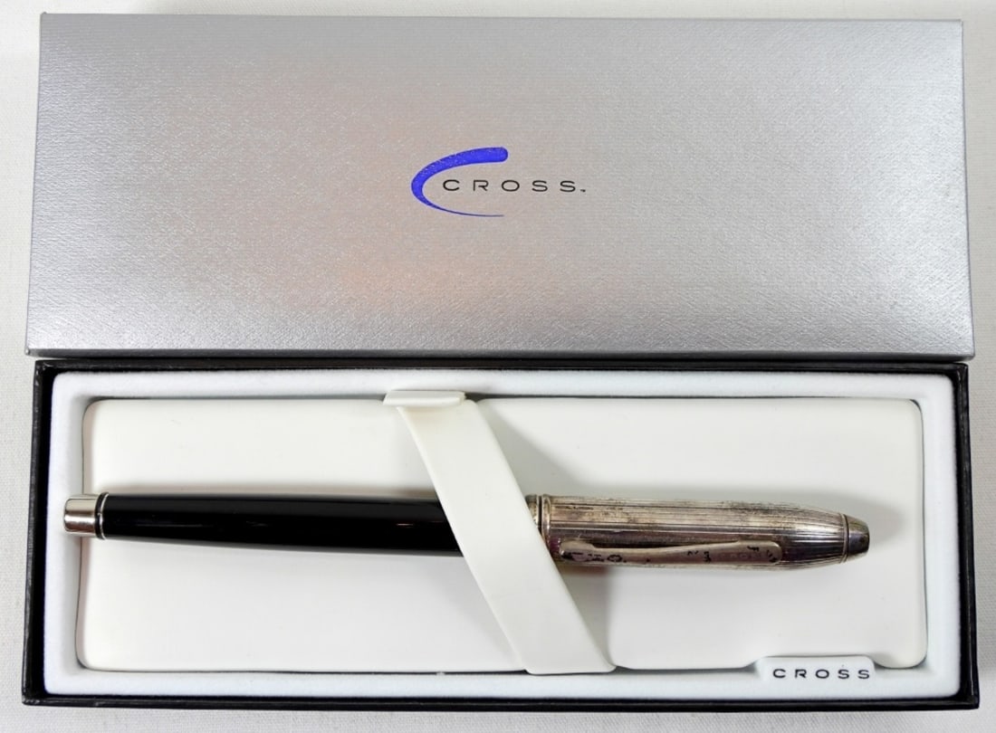 CROSS TOWNSEND TUXEDO ROLLERBALL PEN: ADVERTISING/COMCAST -DOES NOT WORK - COMES WITH BOX