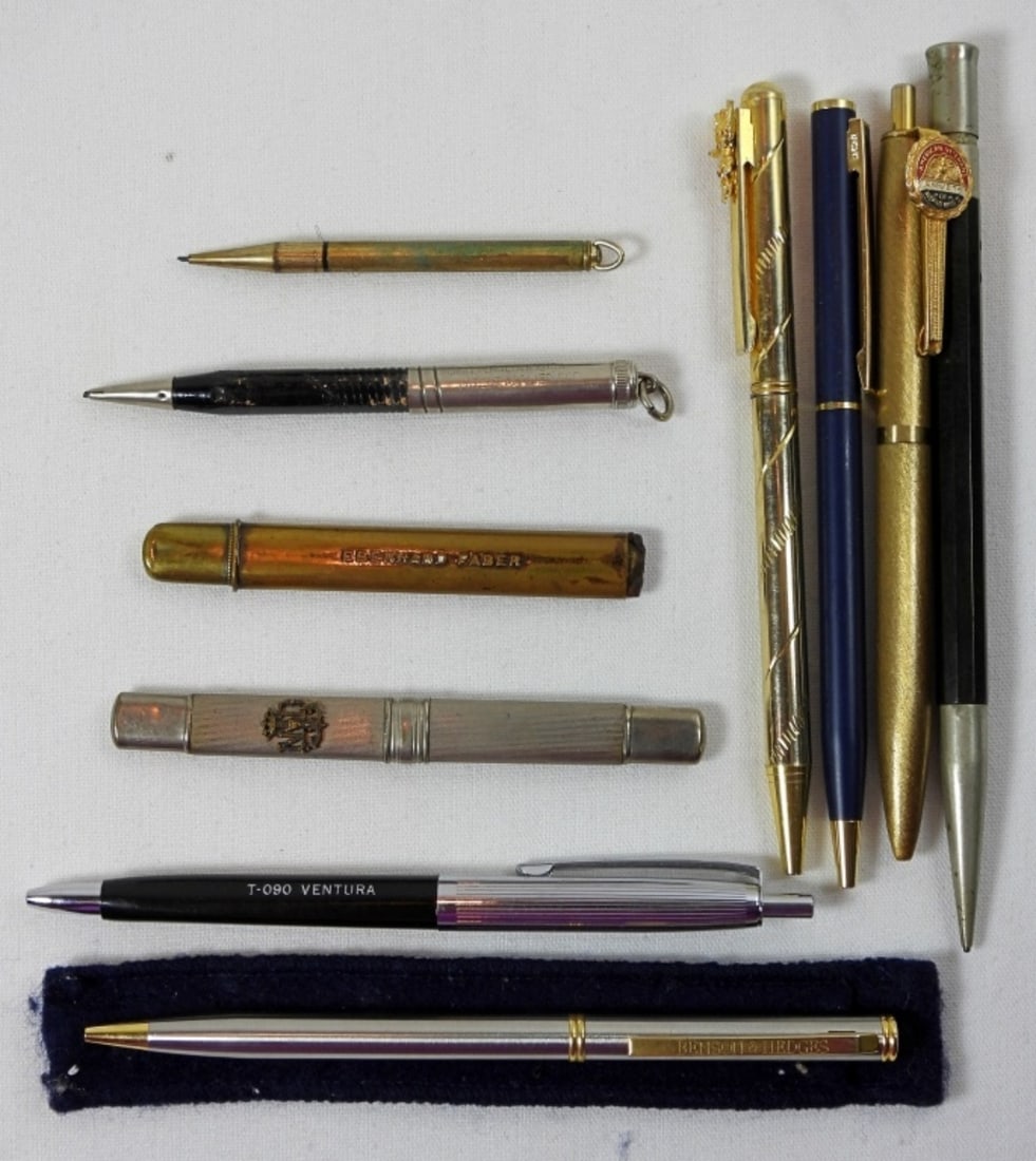 VINTAGE MISCELLANEOUS PEN & PENCIL LOT (1 of 2)