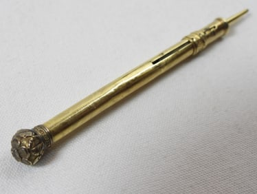 GOLD VICTORIAN PROPELLING PENCIL
