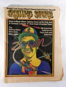 1973 RALLING STONES NEWSPAPER No 141