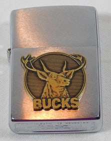 1991 UNSEALED UNFIRED ''BUCKS'' ZIPPO