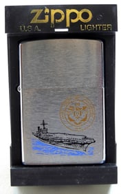2000 SEALED ''US SHIP JFK'' ZIPPO