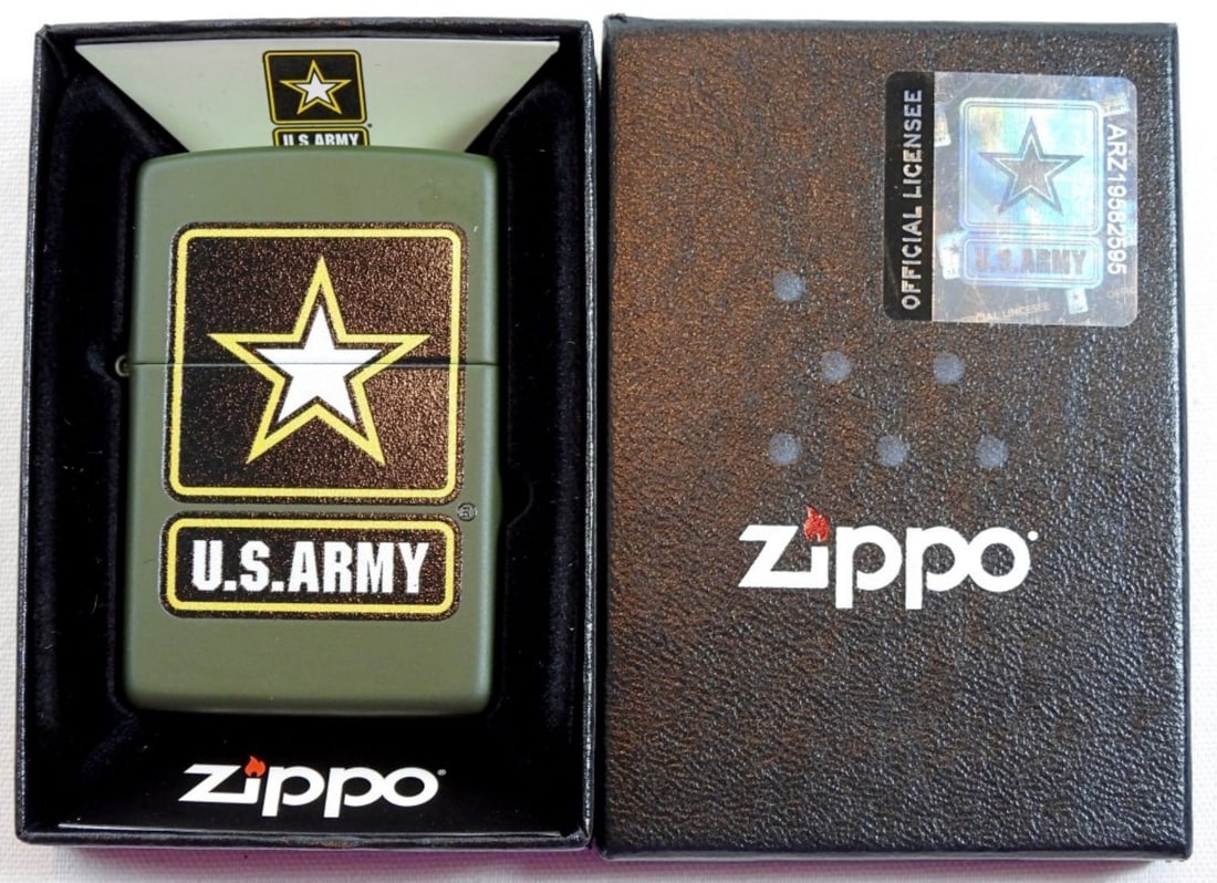 2021 SEALED '' US ARMY'' ZIPPO (1 of 3)