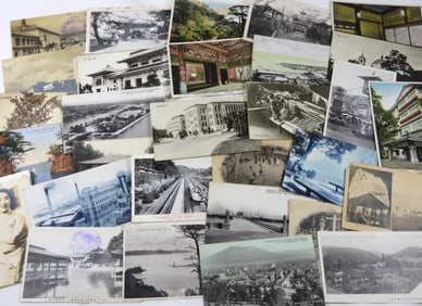 (30) VINTAGE POSTCARDS-VARIOUS TYPES