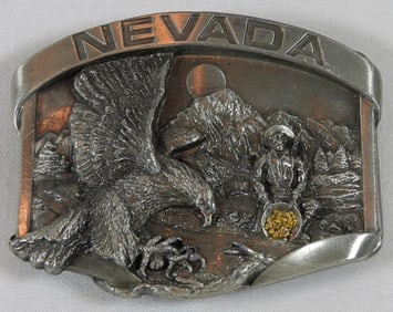 1986 SISKIYOU BELT BUCKLE