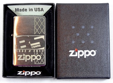 2017 SEALED 85 YEAR ZIPPO