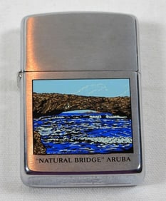 1995 UNSEALED UNFIRED NATURAL BRIDGE ''ARUBA'' ZIP