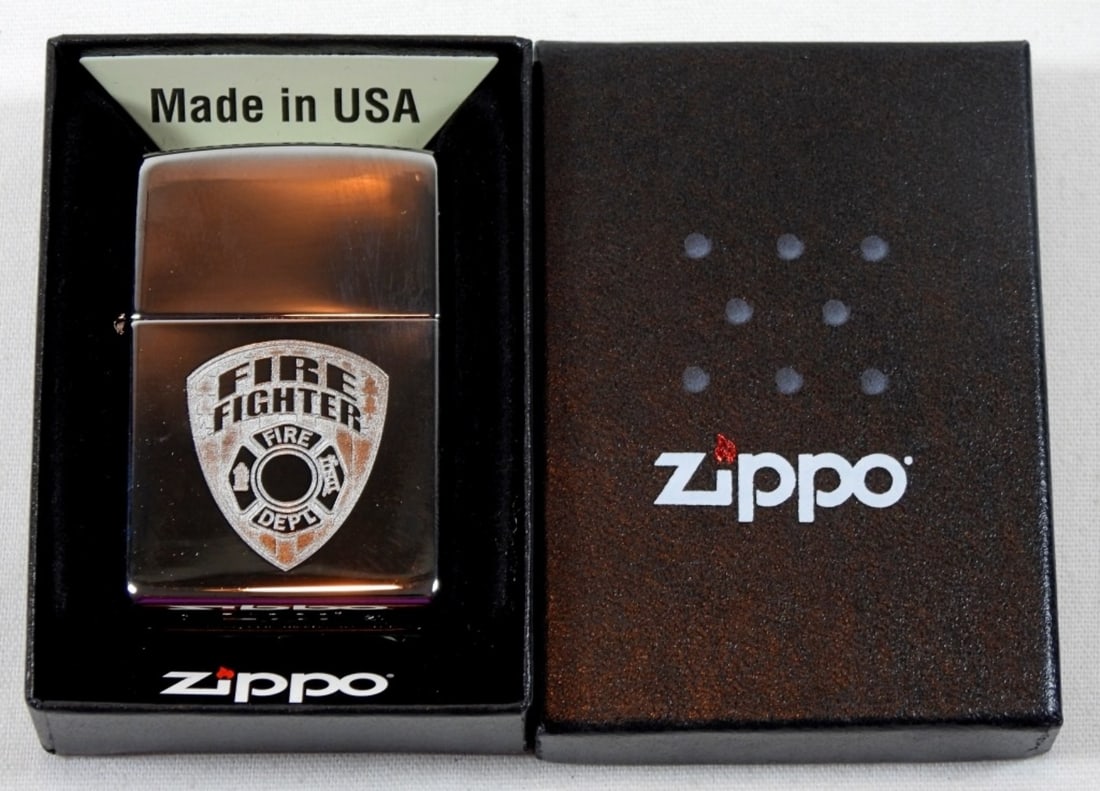 2001 SEALED ''FIRE DEPT'' ZIPPO (1 of 3)