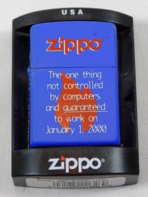 1995 SEALED BLUE GRAPHIC DESIGN ZIPPO