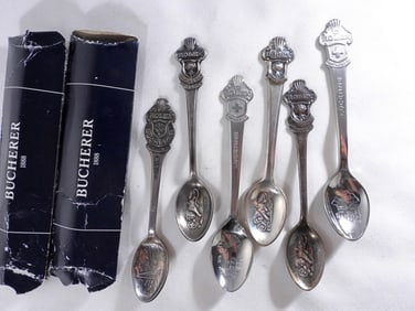 (6) ROLEX MINI SPOONS