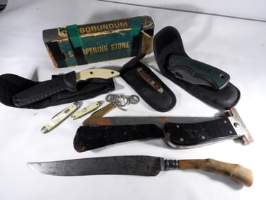 FLEA MARKET KNIFE LOT & MORE