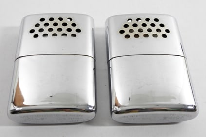 (2) JON-E HAND WARMERS