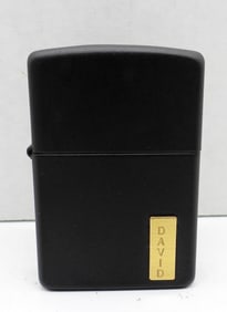 1996 UNFIRED BLACK MATTE ZIPPO