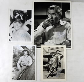 (4) 1960's ERA AUTOGRAPHED PHOTOS