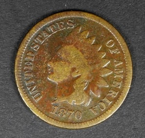1870 INDIAN HEAD CENT