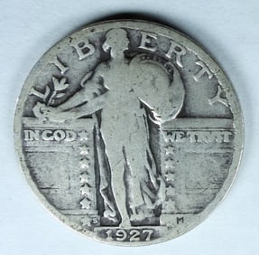 1927-S STANDING LIBERTY QUARTER