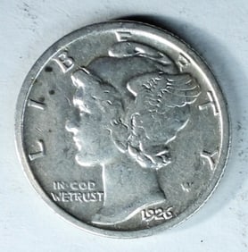 1926 MERCURY DIME