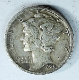 1928-D MERCURY DIME