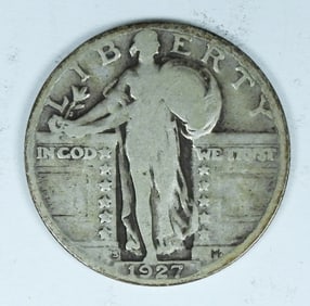 1927-S STANDING LIBERTY QUARTER