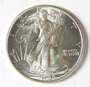 1939 WALKING LIBERTY HALF DOLLAR