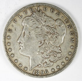 1896-O MORGAN SILVER DOLLAR