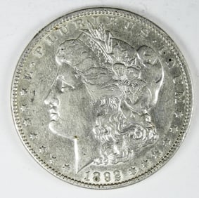 1892 MORGAN SILVER DOLLAR