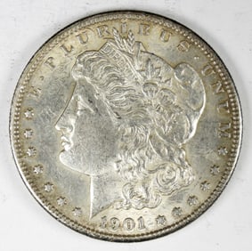 1901-S MORGAN SILVER DOLLAR