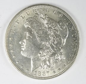 1887-O MORGAN SILVER DOLLAR