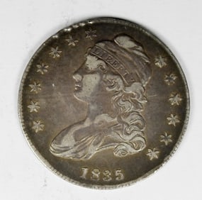 1835 CAPPED BUST HALF DOLLAR