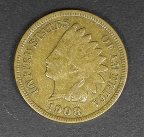 1908-S INDIAN HEAD CENT