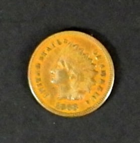 1868 INDIAN HEAD CENT -KEY! FULL LIBERTY